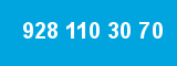 928 110 30 70 928 110 30 70